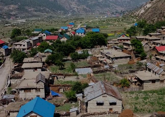 Working in the Himalayas