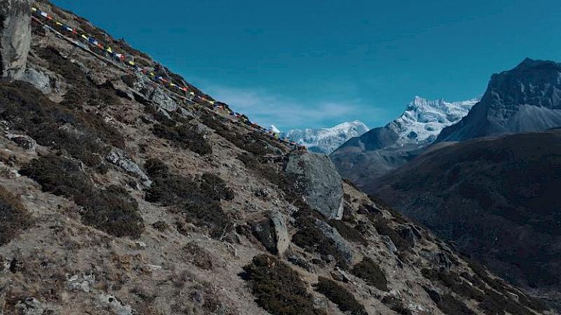 Harvesting communities in the Himalayas preserving their homes and way of life.